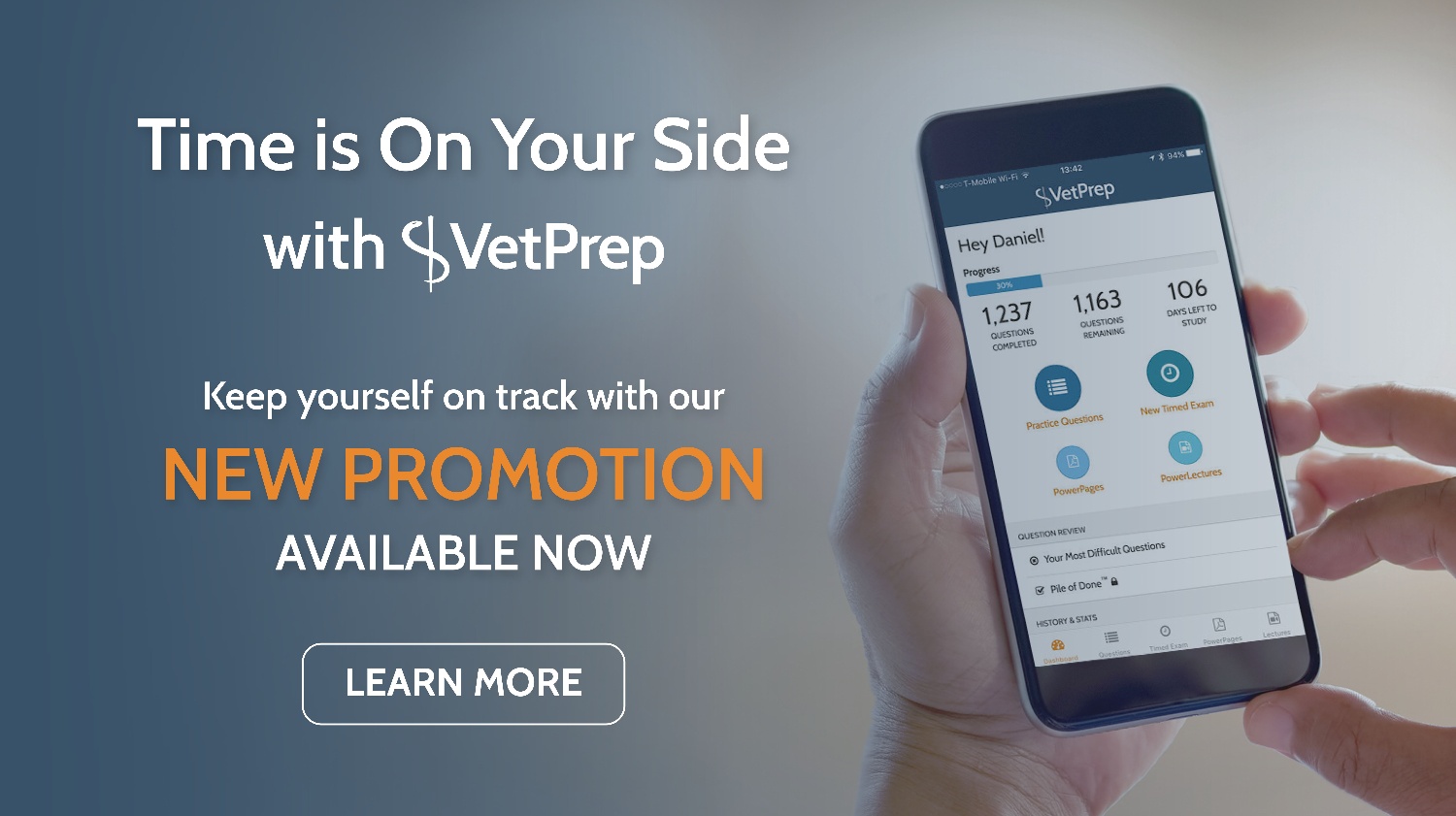 Keep yourself on track! Available Now! Learn More!